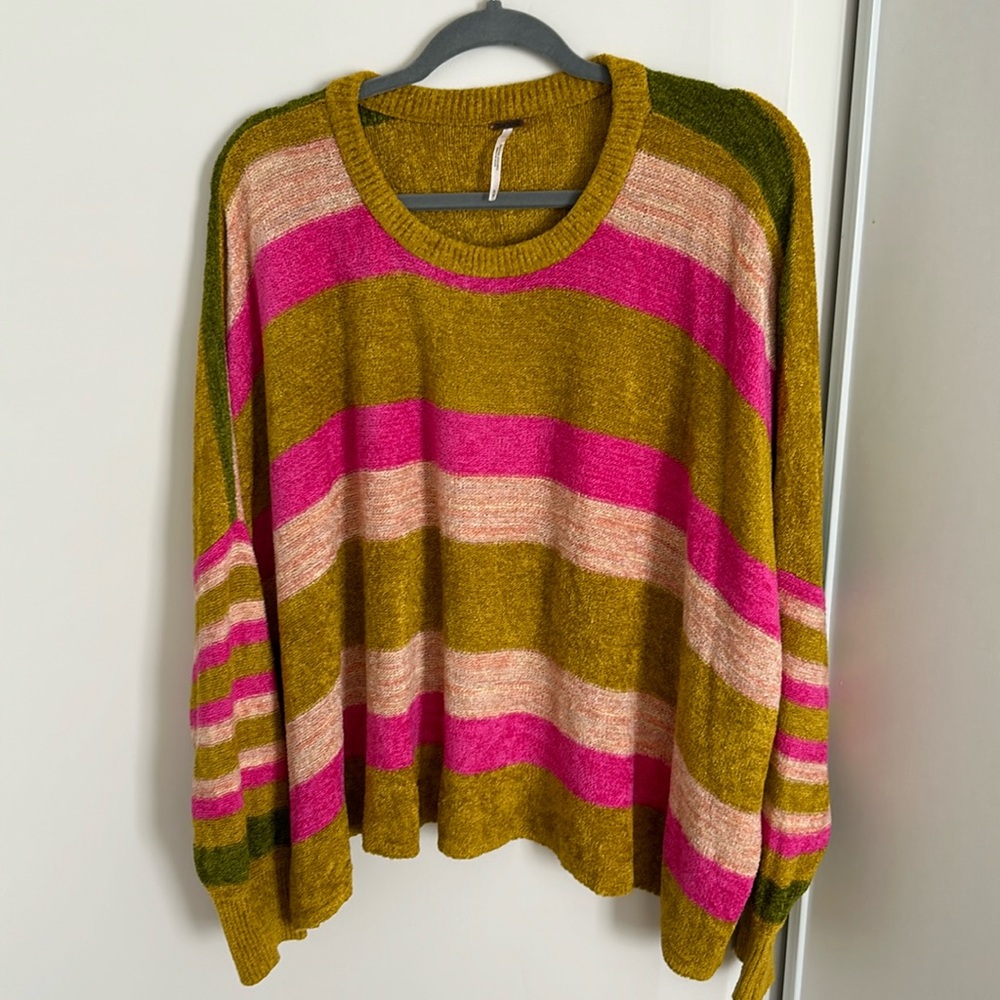 Free People oversized chenille sweater